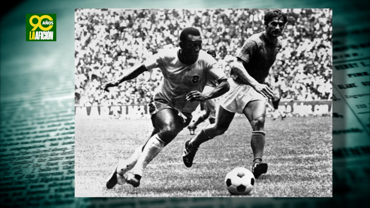 Pelé conquista su tercer título en el Mundial de México 1970