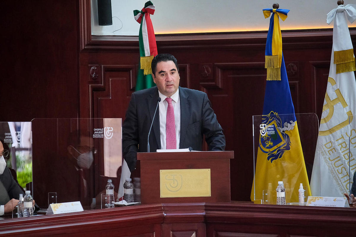 Ricardo Suro Esteves, magistrado presidente del Supremo Tribunal de Justicia de Jalisco