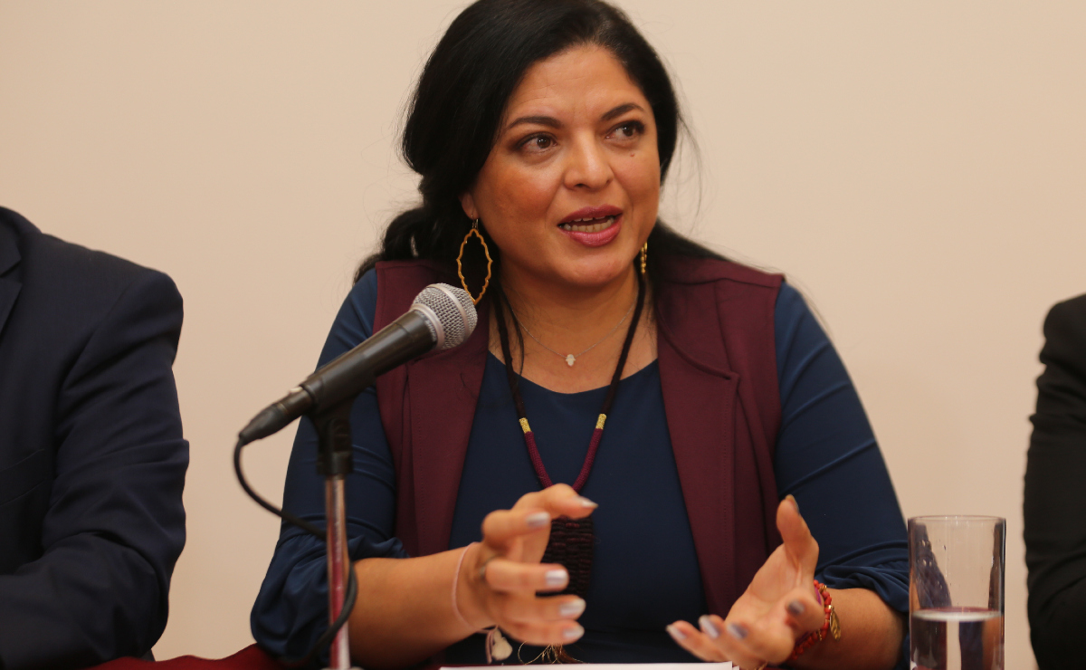 Alejandra Frausto, secretaria de cultura. (Foto: Jorge Carballo)