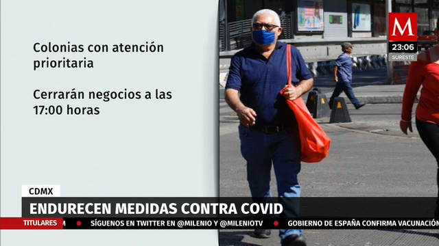 Por covid-19, gobierno de CdMx 'blinda' Centro Histórico para evitar aglomeraciones