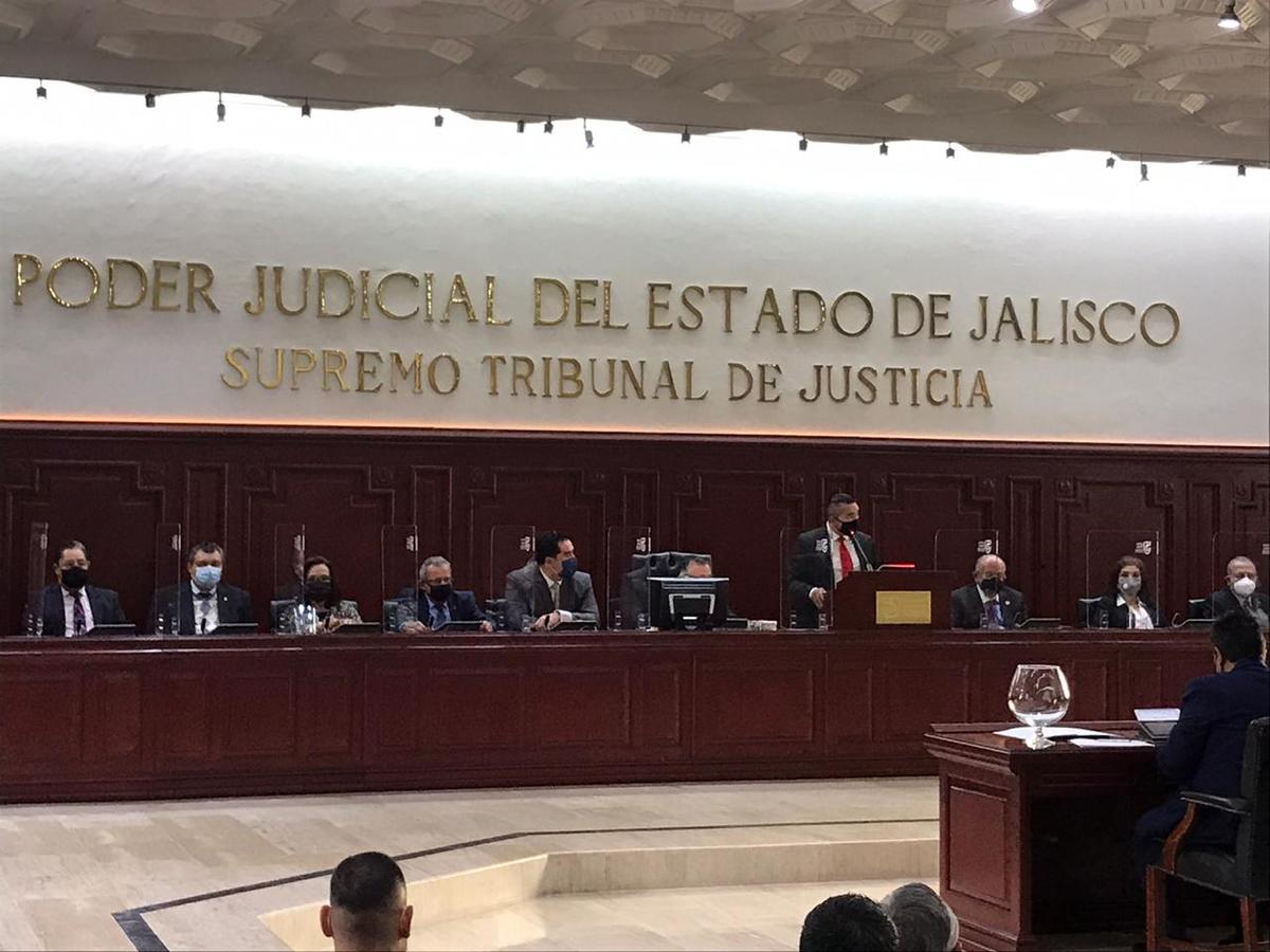 Daniel Espinosa Licon asume como presidente del Supremo Tribunal de Jalisco (Elsa Martha Gutiérrez)