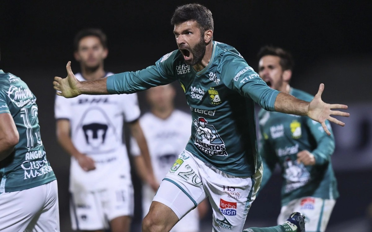 Emmanuel Gigliotti, jugador del León (Mexsport)