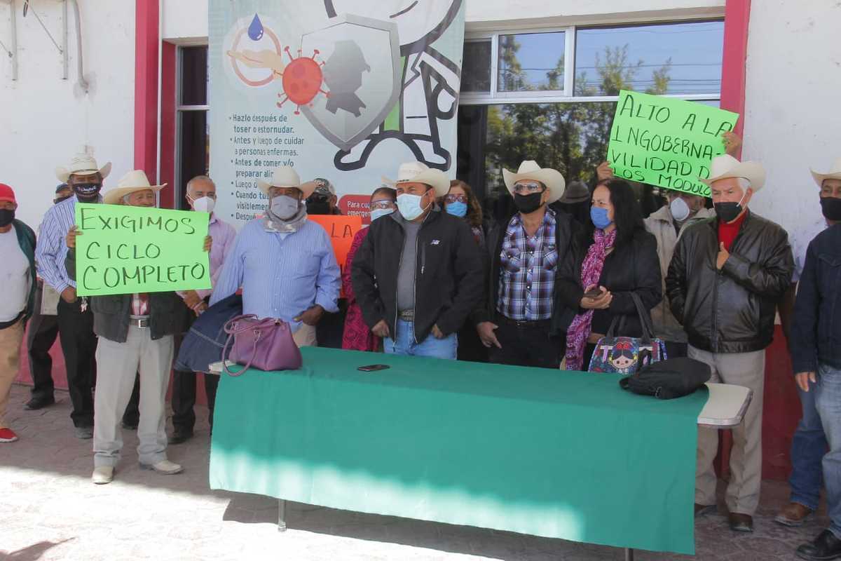 El Frente Campesino en Defensa del Agua y la Tierra pide sean incluídos con vocalías. (Manuel Guadarrama)