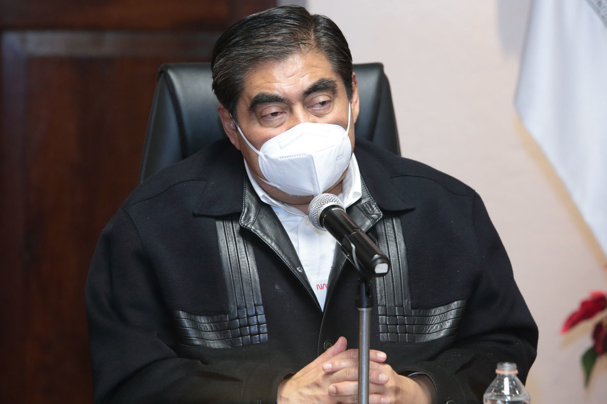 Gobernador de Puebla, Miguel Barbosa Huerta. (Especial)