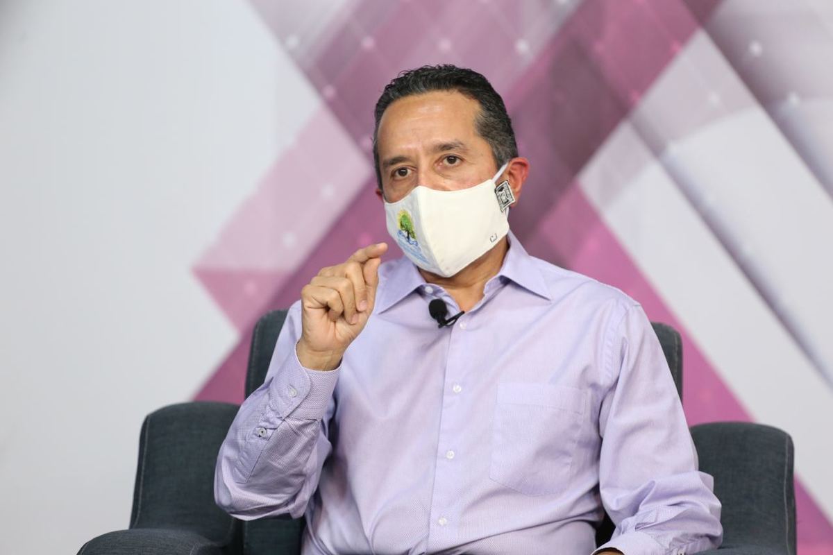 El gobernador de Quintana Roo, Carlos Joaquín. (Mariana Ríos)
