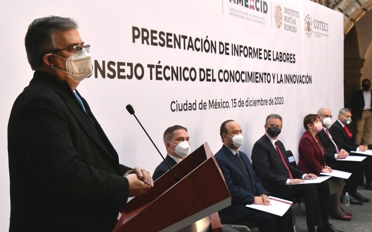 México está invirtiendo en 19 proyectos para enfrentar la pandemia, expresó Ebrard. (Twitter)