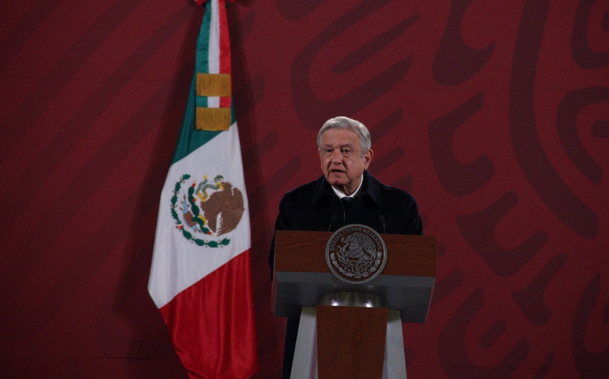 El presidente Andrés Manuel López Obrador en La Mañanera. (Cuartoscuro)