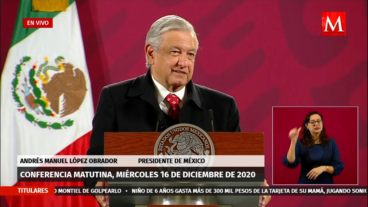 AMLO reitera reforzar confinamiento en Navidad por covid
