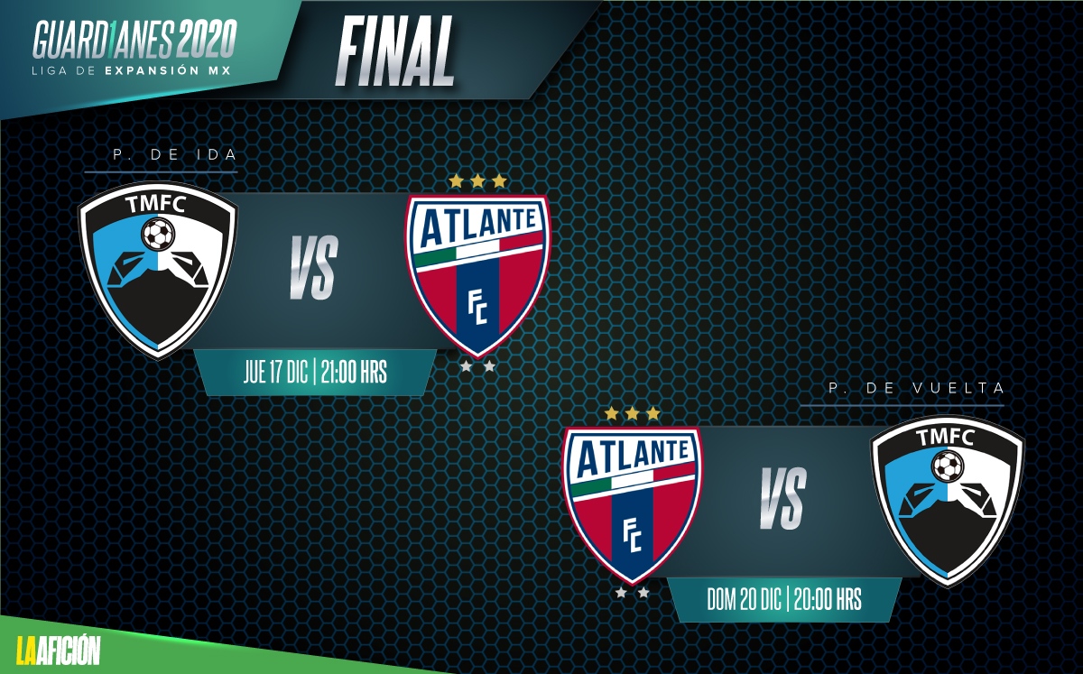 Atlante vs Tampico Madero, fechas y horarios de la final de la Liga de Expansión