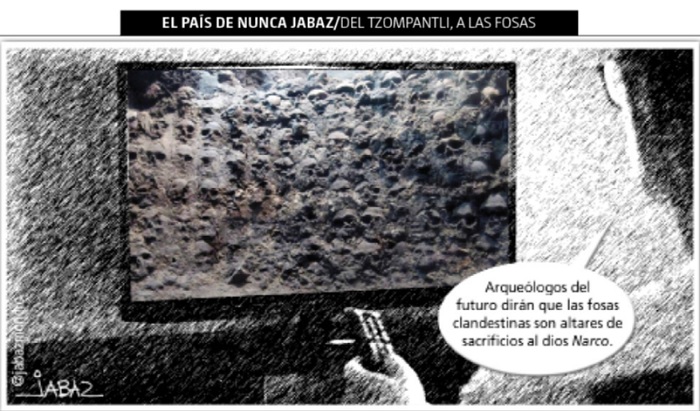 Del tzompantli, a las fosas