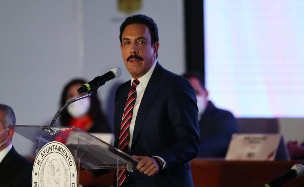 Omar Fayad, gobernador de Hidalgo. (Jorge Sánchez)