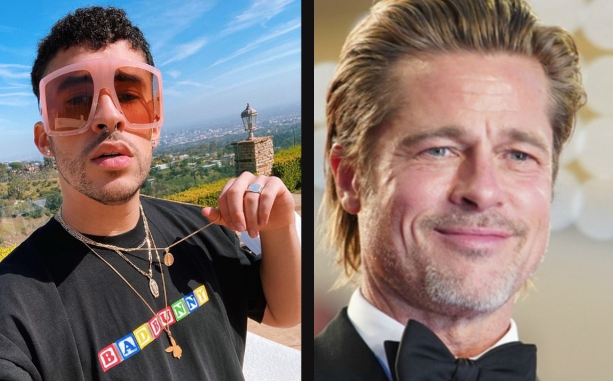 Bad Bunny participará junto a Brad Pitt en película "Bullet Train". (Especial)