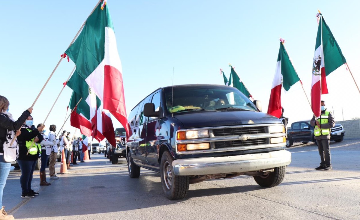 Caravana de migrantes rumbo a Querétaro (Foto/Antonio Hernández)