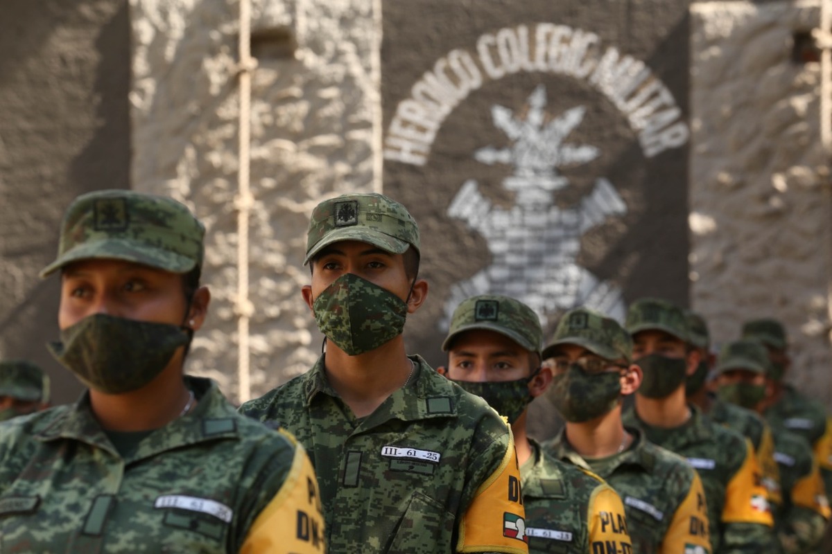 Disciplina de las y los cadetes es parte fundamental del curso de iniciación. | Octavio Hoyos