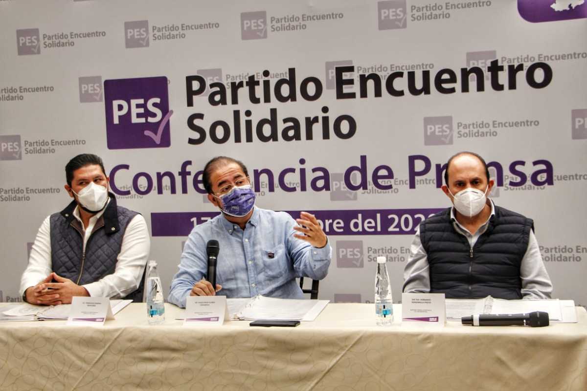 Francisco Ramos Montaño, dirigente Nacional del PES. (Melanie Torres)