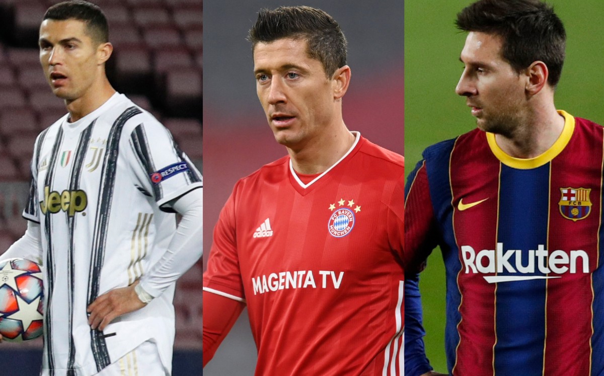 Messi, Cristiano y Lewandosky lideran el once ideal de la FIFA (Reuters)
