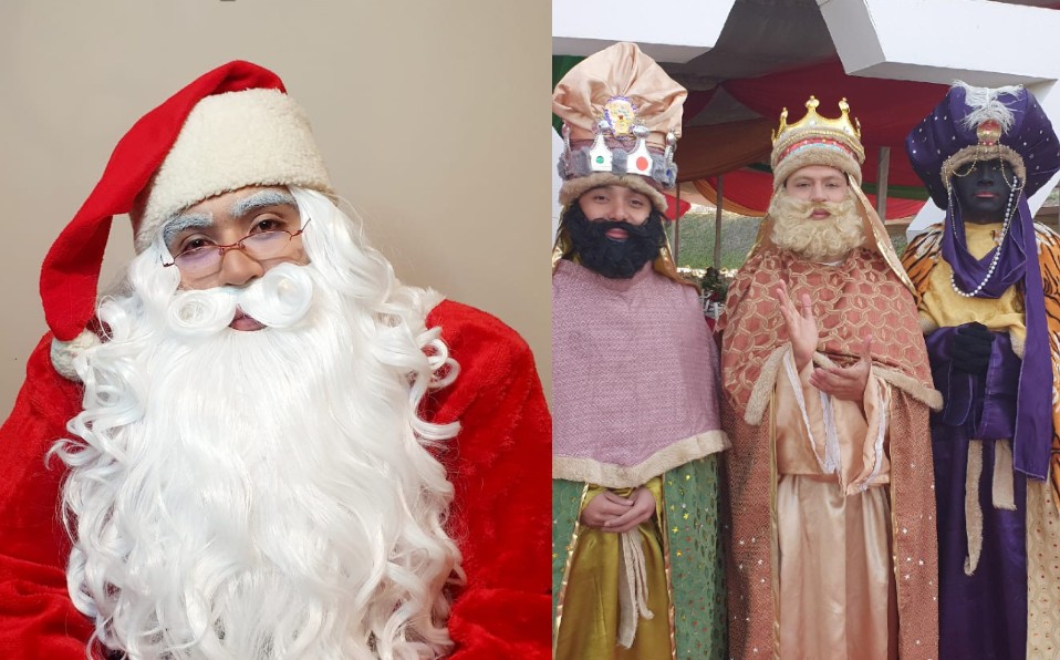 Pandemia deja sin trabajo a Santa Claus y Reyes Magos. ESPECIAL