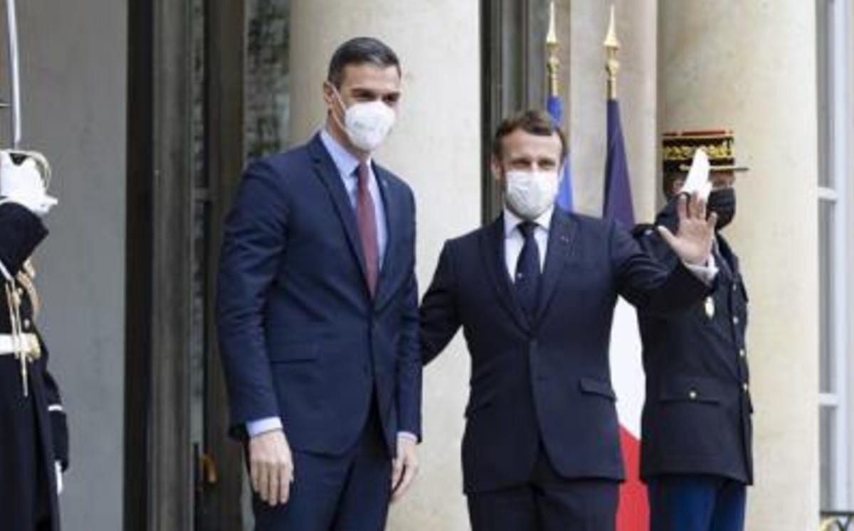 Pedro Sánchez, en cuarentena hasta el día 24 por su contacto con Macron. (EFE)