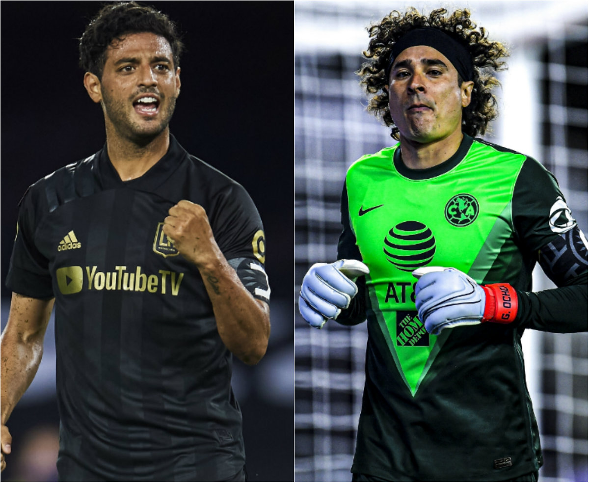Carlos Vela y  Guillermo Ochoa (Mexsport)