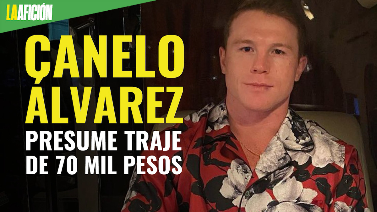 Esto cuesta el traje con el que Canelo Álvarez viajó para su pelea vs Callum Smith