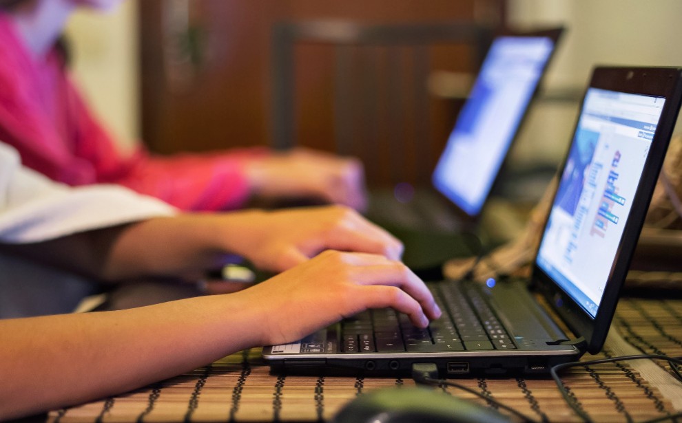 Donación de laptop.