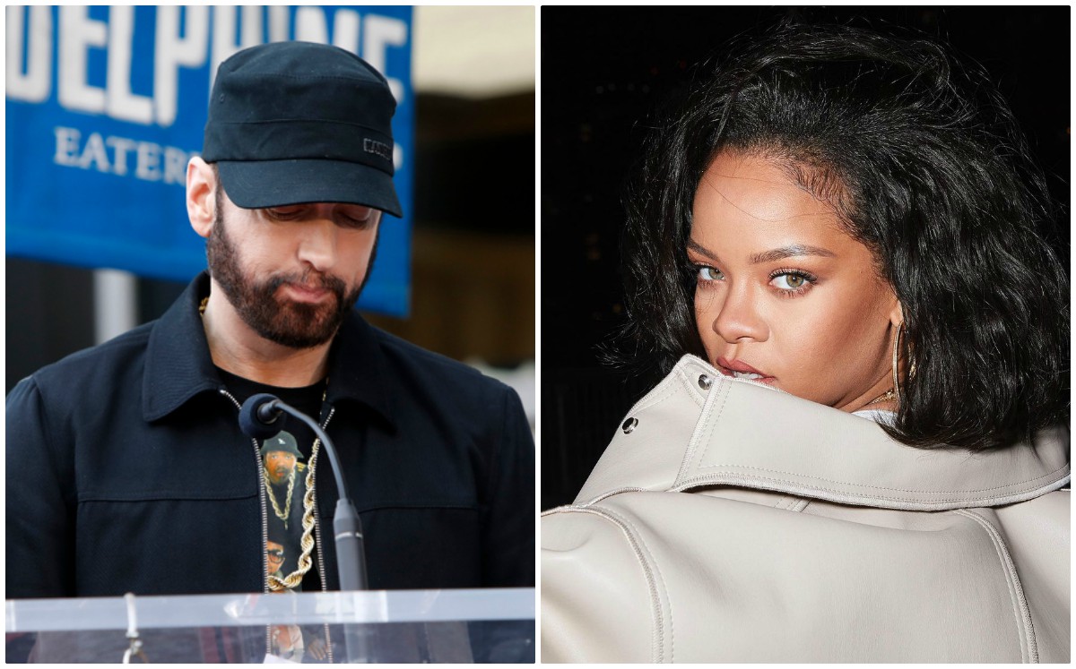 Eminem y Rihana (Shutterstock / Instagram).