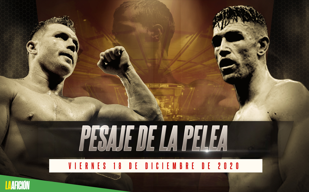 Pesaje del Canelo vs Callum Smith