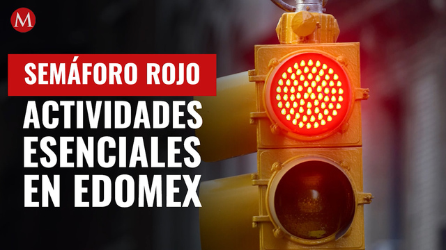 ¿Qué actividades podrán continuar ante el cambio a semáforo rojo en Edomex?