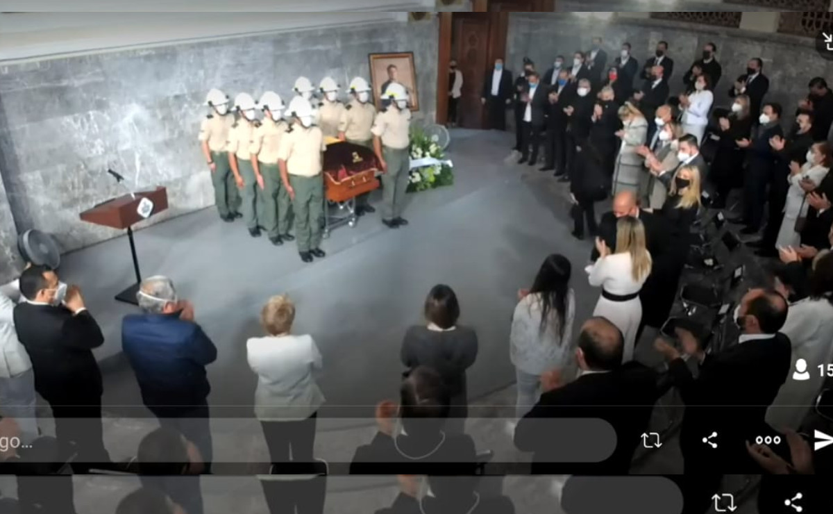 Aristóteles Sandoval fue homenajeado de forma póstuma en el Palacio de Gobierno de Jalisco (Especial)