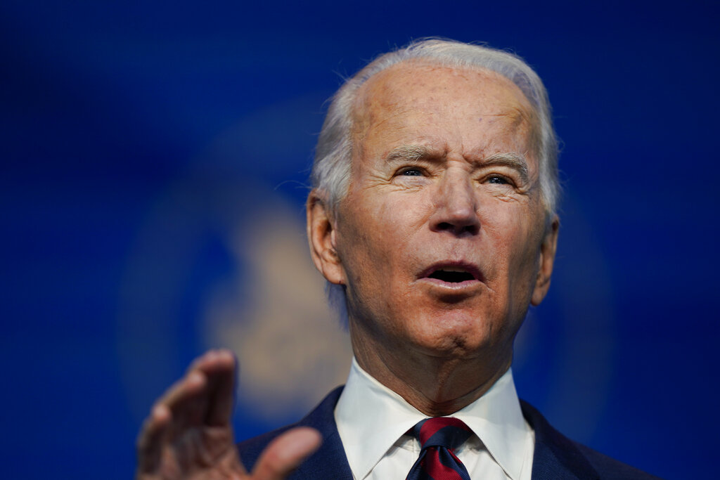 Biden asegura que en su gobierno sí tendrá la crisis climática como uno de sus principales ejes. (AP)