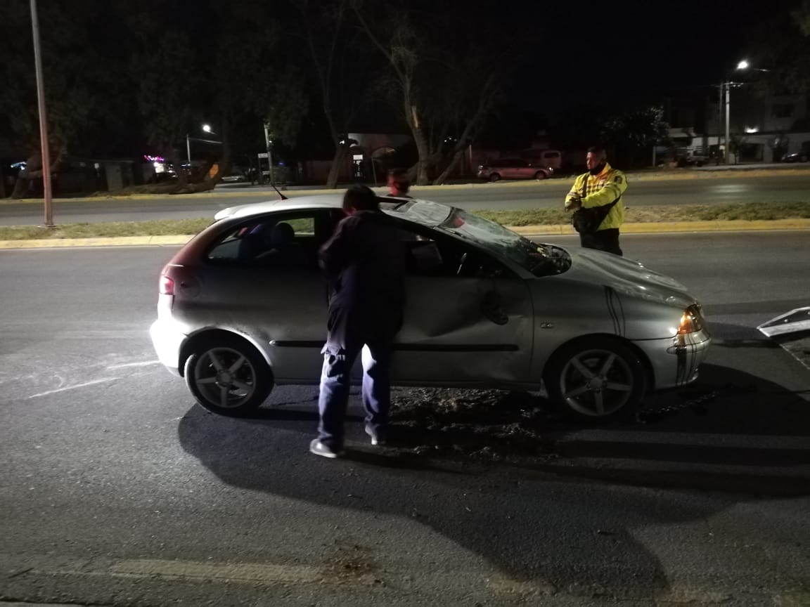El conductor fue presentado el Juez Calificador luego del accidente. (Especial)