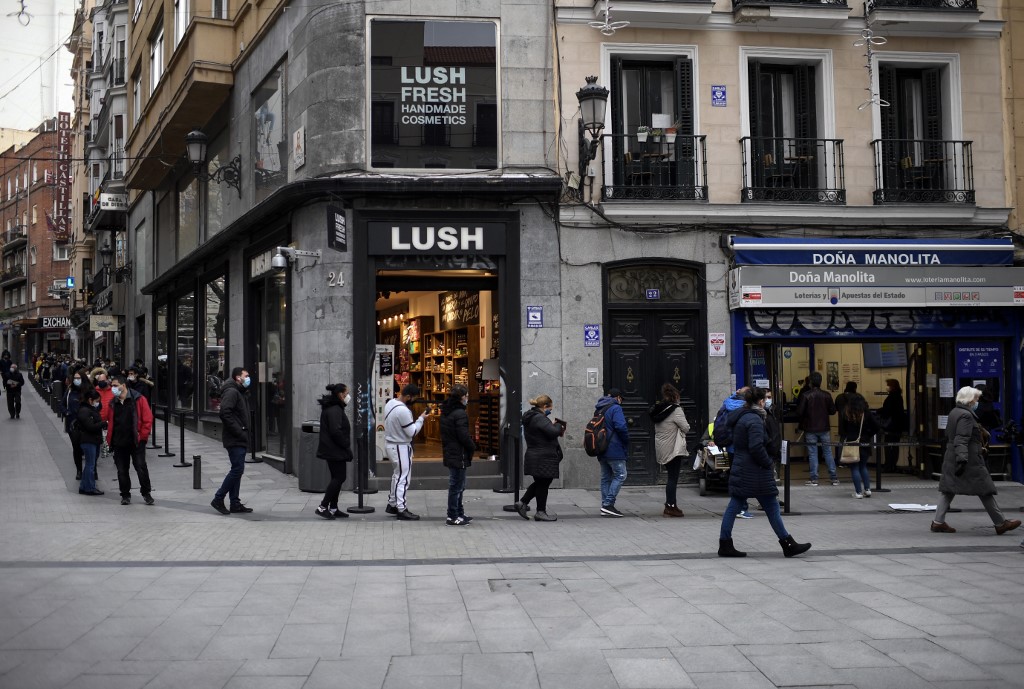 El Sorteo de Navidad se realiza cada 22 de diciembre desde 1812. (AFP)