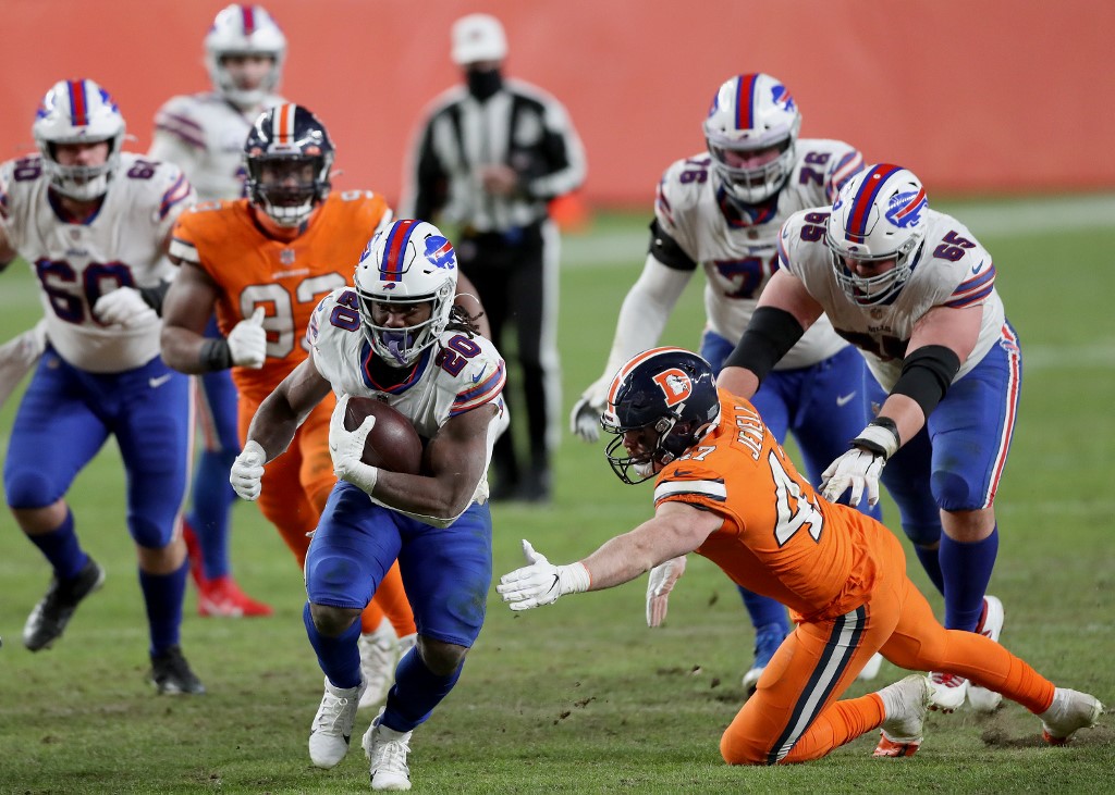 Los Bills de Buffalo son campeones de la AFC Este (AFP)