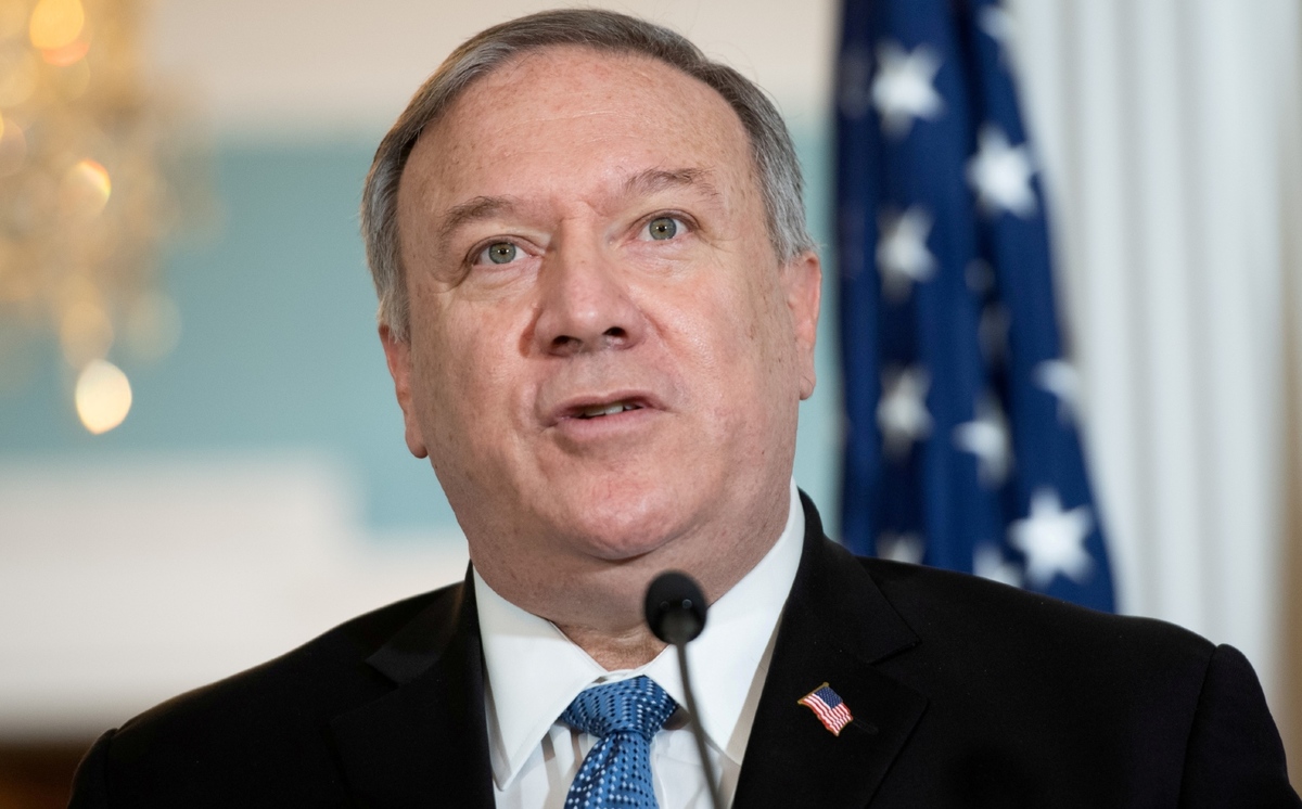El secretario de Estado Mike Pompeo dijo que estaba "bastante claro" que Rusia estaba detrás del hackeo. (AP)