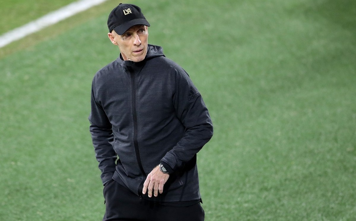 Bob Bradley, técnico de LAFC (AFP)