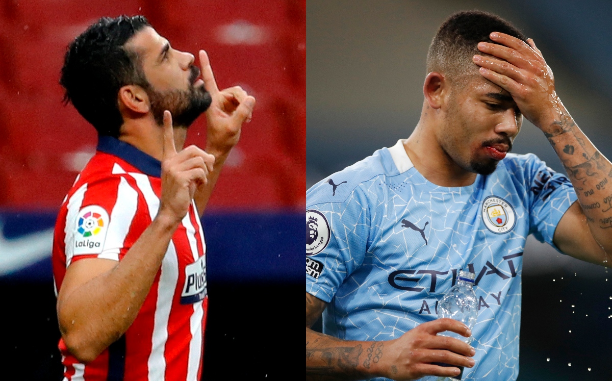 Diego Costa y Gabriel Jesus (EFE / Reuters)