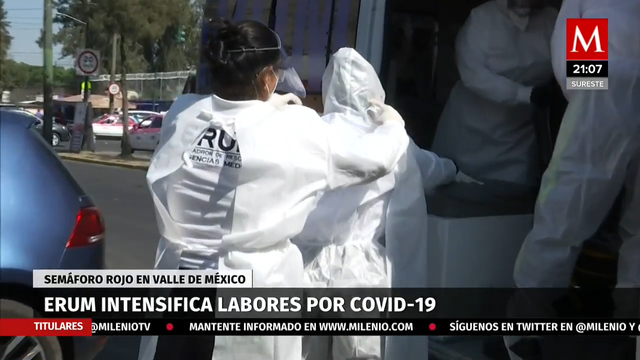 ERUM intesifica labores ante incremento hospitalario por covid-19