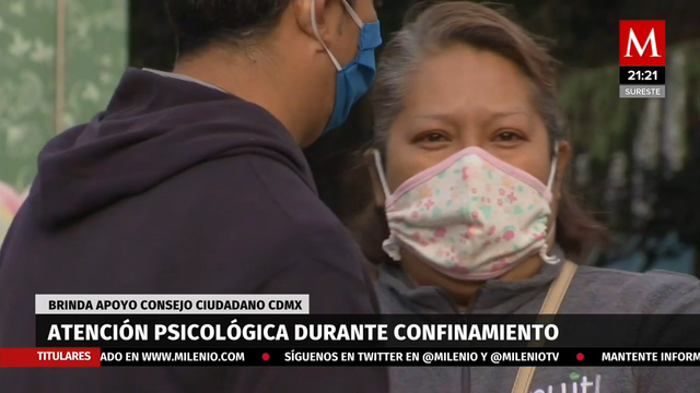 Personal de salud mental no baja la guardia ante pandemia de covid-19