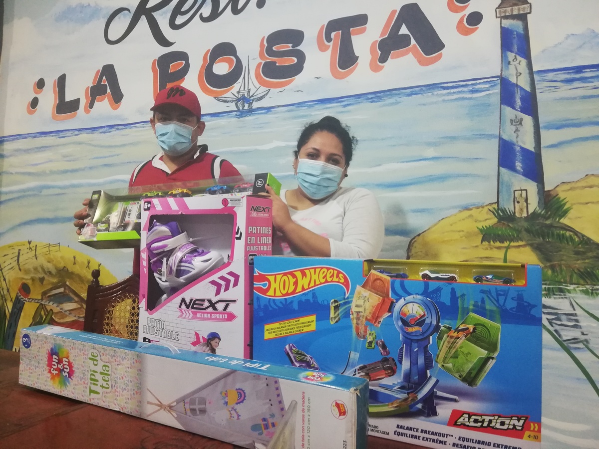 Regalarán juguetes a niños durante esta navidad