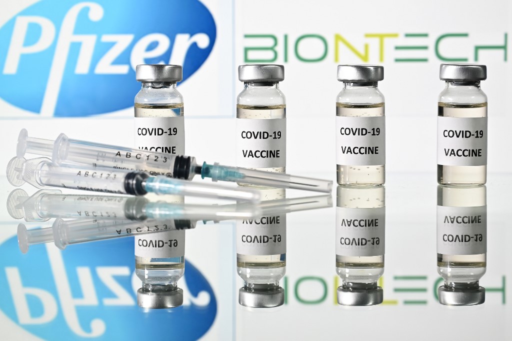Vacuna contra coronavirus de Pfizer y BioNTech | AFP