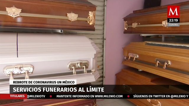 Vuelve saturación de crematorios como en primera ola de covid-19