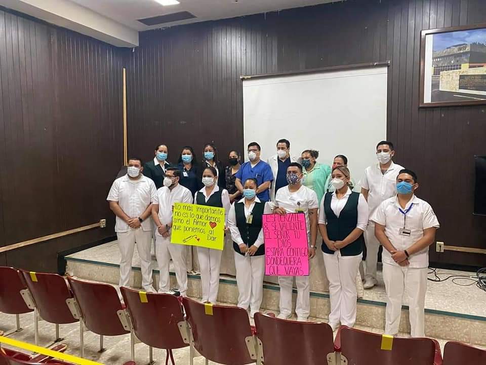 Personal del IMSS Tamaulipas fue enviado a la CdMx. (Cortesía)