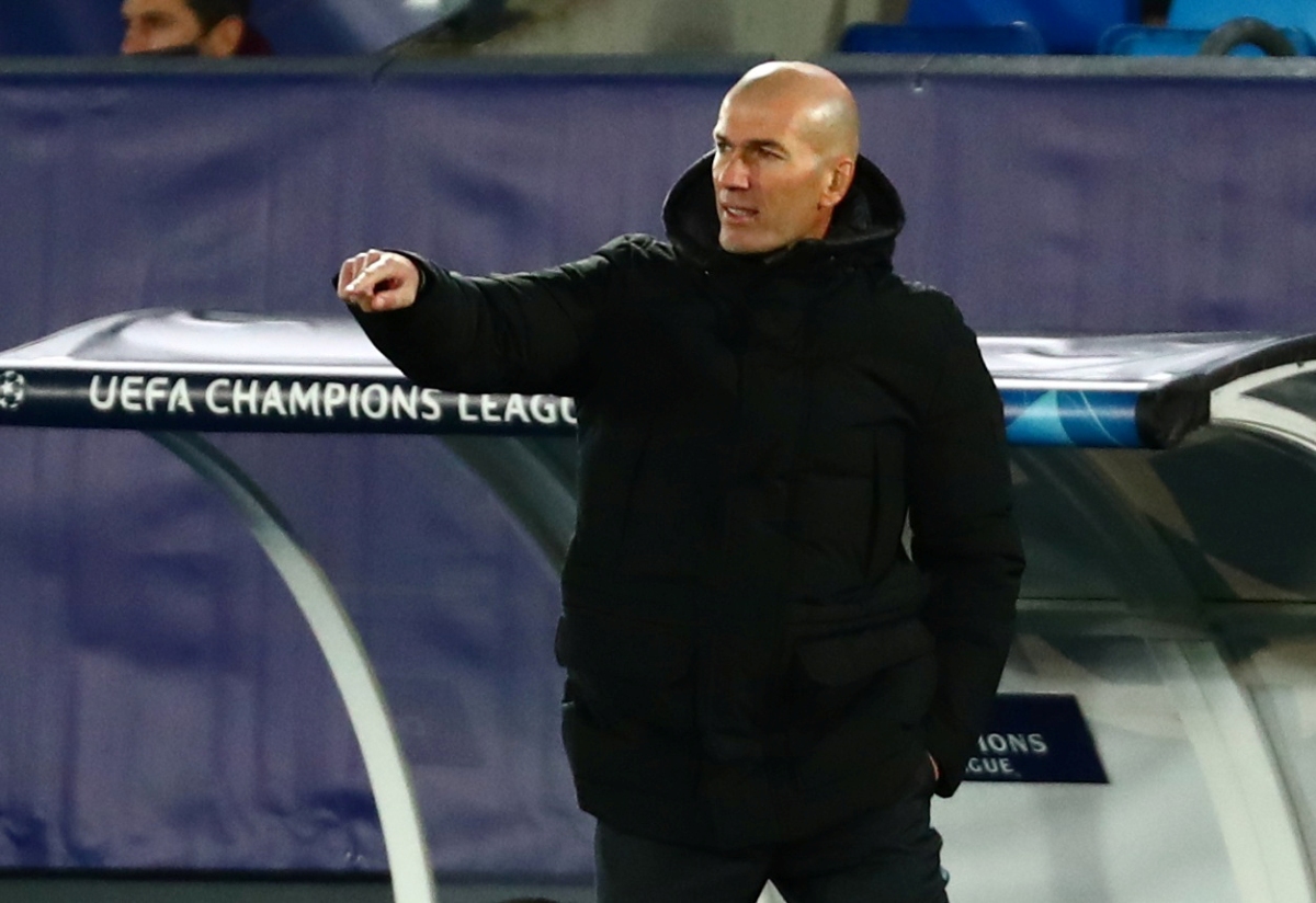 Zinedine Zidane, entrenador del Real Madrid (Reuters)