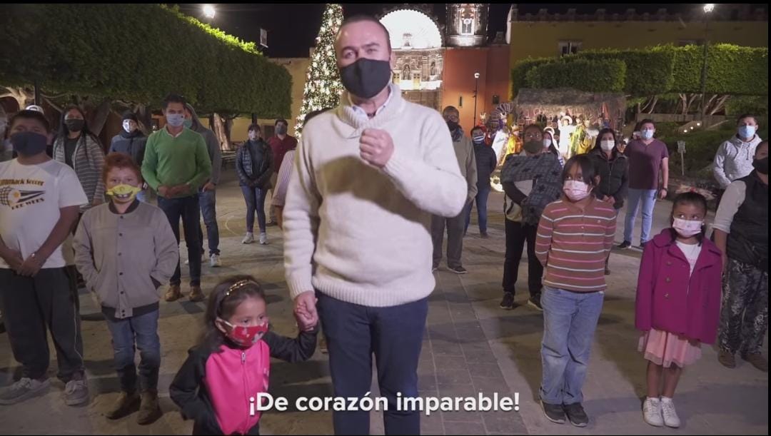 Alcalde de San Miguel de Allende  dona aguinaldo y sueldo de 10 meses a Hospital General. Captura.