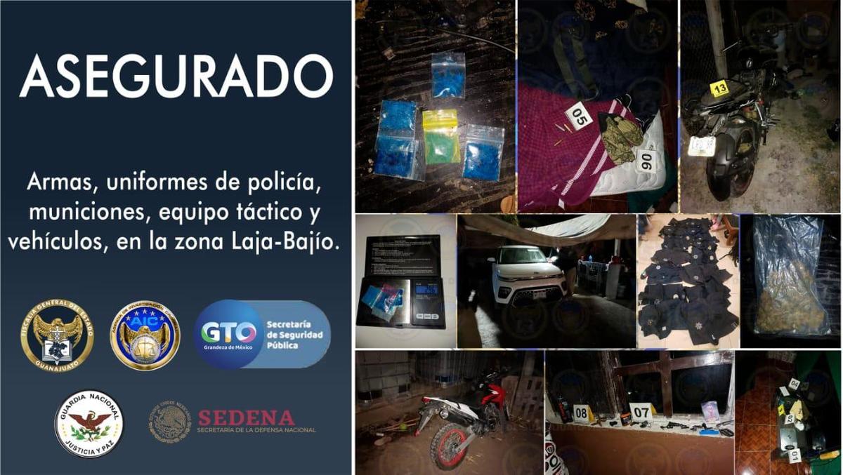 Detienen a 13 personas en la zona Laja-Bajío