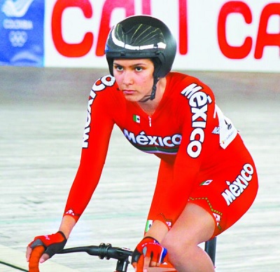 Yareli Salazar, concentrada en cada competencia. Conade