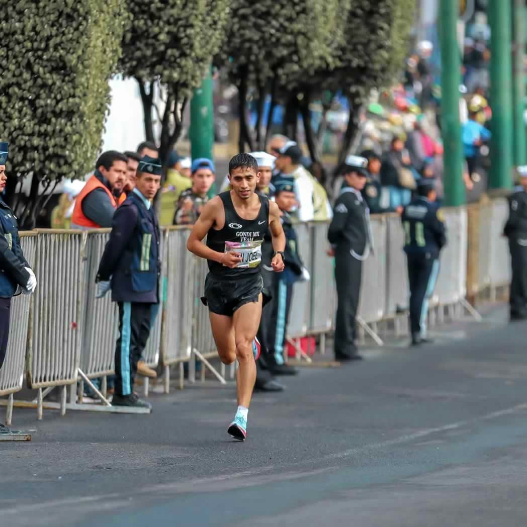 El fondista Juan Joel Pacheco Orozco fue designado como ganador del Premio Estatal del Deporte Coahuila 2020. (Especial)
