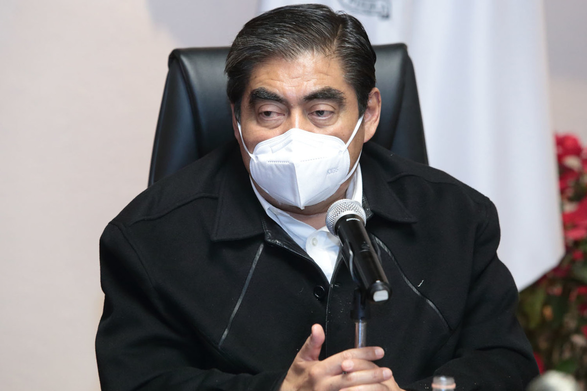Gobernador de Puebla, Miguel Barbosa Huerta. (Especial)