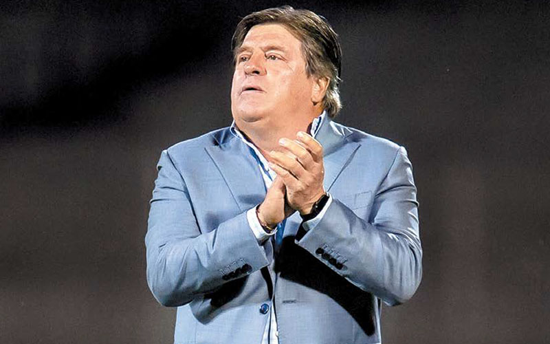 Miguel Herrera, en un partido con América. (Mexsport)