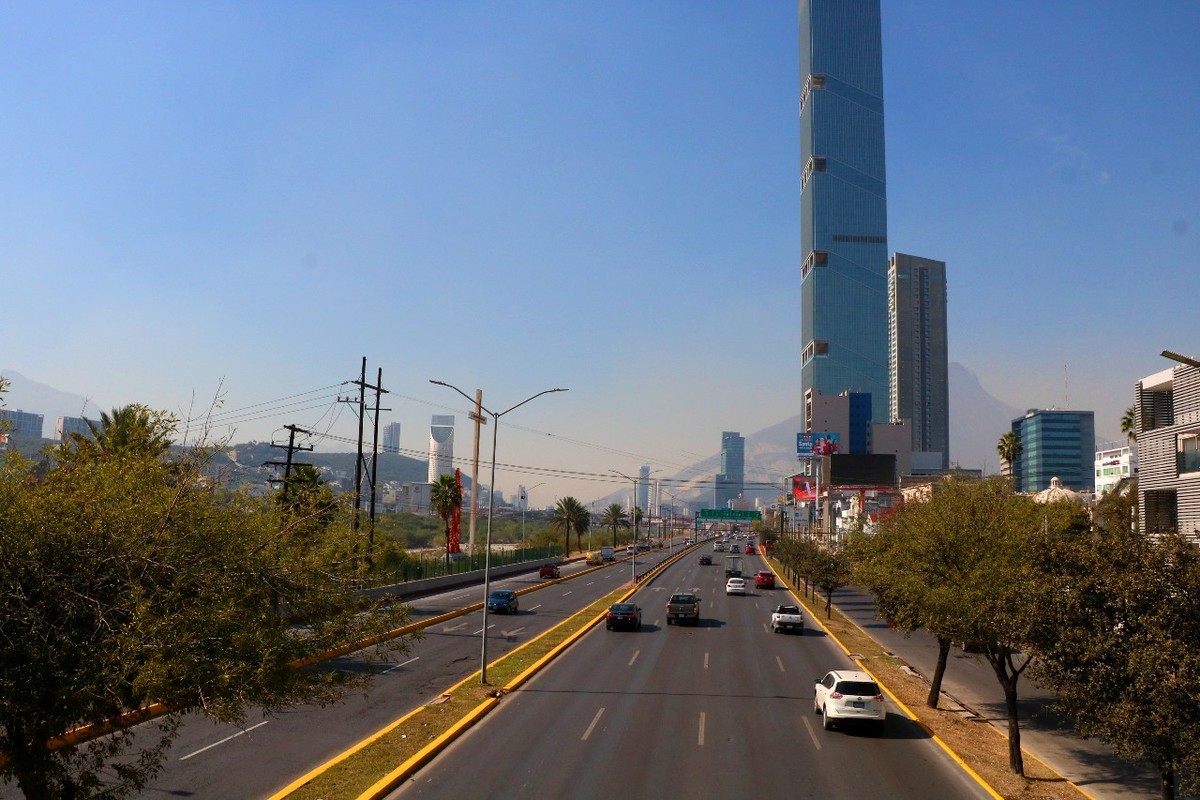 Monterrey y su área metropolitana. Foto: Leonel Rocha.
